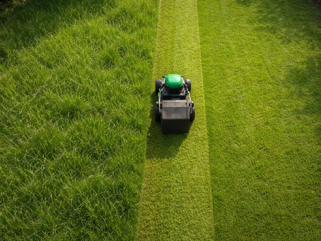 Hoog gras maaien: zo krijg je het gazon weer op lengte